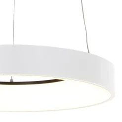 Steinhauer Led-Pendelleuchten|Pendelleuchten*Design-Pendelleuchte weiß inklusive dimmbarer LED - Ringlede