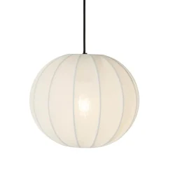 Kinder QAZQA Kinderzimmerlampen|Schlafzimmerlampen*Design-Pendelleuchte weiß Seide 30 cm 3-Licht - Plu