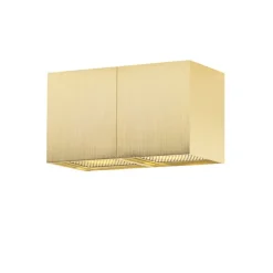 QAZQA Deckenstrahler|Aufbaustrahler*Design-Spot Gold 2-flammig - Qubo Honey