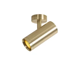 QAZQA Wandstrahler|Deckenstrahler*Design-Spot Gold verstellbar – Scopio Honey