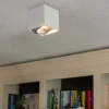 QAZQA Küchenlampen|Wandstrahler*Design-Spot weiß quadratisch - Box