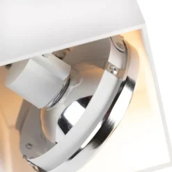 QAZQA Küchenlampen|Wandstrahler*Design-Spot weiß quadratisch - Box