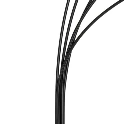 QAZQA Stehlampen|Wohnzimmerlampen*Design-Stehlampe schwarz mit Gold 5 Lichter - Sixties Marmo