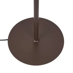 QAZQA Stehlampen|Wohnzimmerlampen*Design-Stehleuchte Bronze mit bronzefarbenem Glas, 5-flammig - Athen