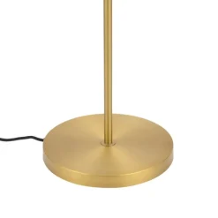 QAZQA Stehlampen|Wohnzimmerlampen*Design-Stehleuchte Bronze mit Klarglas - Domo