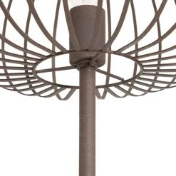 QAZQA Stehlampen|Wohnzimmerlampen*Design-Stehleuchte Rostbraun Draht - Johanna