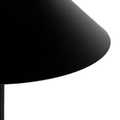 QAZQA Stehlampen|Wohnzimmerlampen*Design-Stehleuchte Schwarz Dreieck - Triangolo