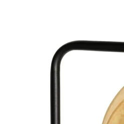 QAZQA Stehlampen|Wohnzimmerlampen*Design-Stehleuchte schwarz mit goldenem Glas - Bert