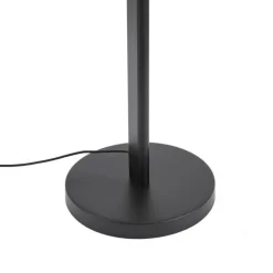 QAZQA Led-Stehlampen|Stehlampen*Design-Stehleuchte schwarz inkl. LED dimmbar - Rolla