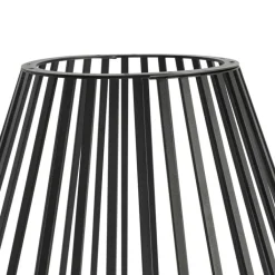 QAZQA Gartenbeleuchtung|Stehlampen*Design-Stehleuchte schwarz mit Opal 110 cm IP44 - Angela