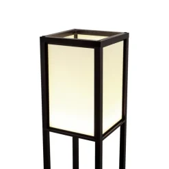 QAZQA Led-Stehlampen|Stehlampen*Design-Stehleuchte Schwarz-Weiß inkl. LED - Nea