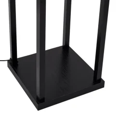 QAZQA Led-Stehlampen|Stehlampen*Design-Stehleuchte Schwarz-Weiß inkl. LED - Nea