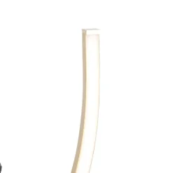 Trio Leuchten Led-Stehlampen|Stehlampen*Design-Stehleuchte Schwarz mit Gold inkl. Dimmbarer LED - Blaze