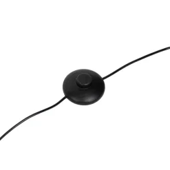 Trio Leuchten Led-Stehlampen|Stehlampen*Design-Stehleuchte Schwarz mit Gold inkl. Dimmbarer LED - Blaze