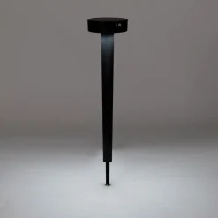 QAZQA Gartenbeleuchtung|Led-Außenleuchten*Design-Stiftspot schwarz inkl. LED und Dimmer IP55 Solar - Fiorina