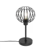 QAZQA Tischlampen|Wohnzimmerlampen*Design-Tischlampe schwarz - Johanna