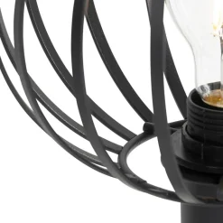 QAZQA Tischlampen|Wohnzimmerlampen*Design-Tischlampe schwarz - Johanna