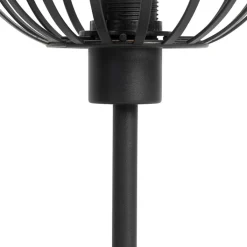 QAZQA Tischlampen|Wohnzimmerlampen*Design-Tischlampe schwarz - Johanna