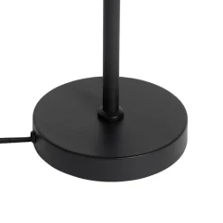 QAZQA Tischlampen|Wohnzimmerlampen*Design-Tischlampe schwarz - Johanna