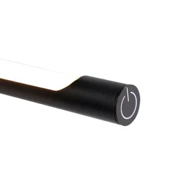 QAZQA Led-Tischleuchten|Tischlampen*Design-Tischleuchte schwarz inkl. LED mit Touch-Dimmer - Palka