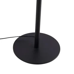 QAZQA Led-Tischleuchten|Tischlampen*Design-Tischleuchte schwarz inkl. LED mit Touch-Dimmer - Palka