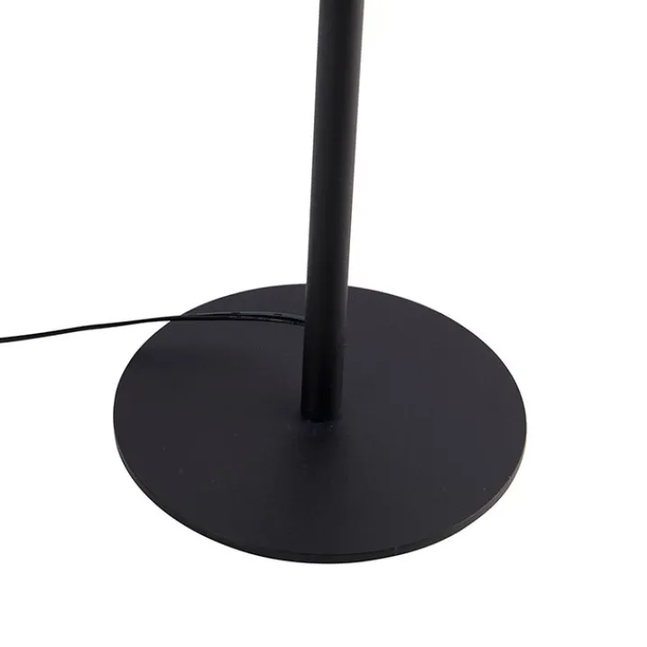 QAZQA Led-Tischleuchten|Tischlampen*Design-Tischleuchte schwarz inkl. LED mit Touch-Dimmer - Palka