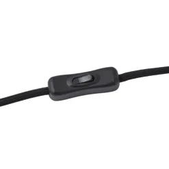 QAZQA Tischlampen|Wohnzimmerlampen*Design-Tischleuchte schwarz mit Rauchglas 3-flammig - Bino