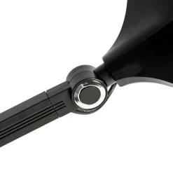 QAZQA Led-Tischleuchten|Tischlampen*Design-Tischleuchte schwarz inkl. LED mit Touch- und Induktionsladegerät - Don