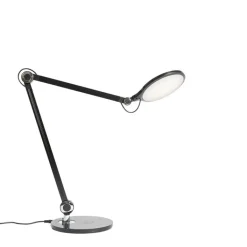 QAZQA Led-Tischleuchten|Tischlampen*Design-Tischleuchte schwarz inkl. LED mit Touch- und Induktionsladegerät - Don