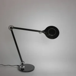 QAZQA Led-Tischleuchten|Tischlampen*Design-Tischleuchte schwarz inkl. LED mit Touch- und Induktionsladegerät - Don