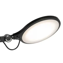 QAZQA Led-Tischleuchten|Tischlampen*Design-Tischleuchte schwarz inkl. LED mit Touch- und Induktionsladegerät - Don