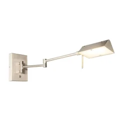 QAZQA Schlafzimmerlampen|Küchenlampen*Design-Wandleuchte aus Stahl inkl. LED dimmbar - Notia