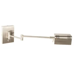 QAZQA Schlafzimmerlampen|Küchenlampen*Design-Wandleuchte aus Stahl inkl. LED dimmbar - Notia