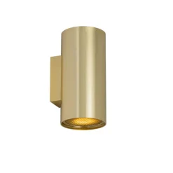 QAZQA Wandleuchten|Wohnzimmerlampen*Design-Wandleuchte gold rund 2-flammig – Sab Honey