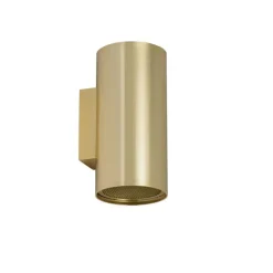 QAZQA Wandleuchten|Wohnzimmerlampen*Design-Wandleuchte gold rund 2-flammig – Sab Honey