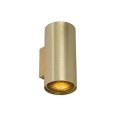 QAZQA Wandleuchten|Wohnzimmerlampen*Design-Wandleuchte gold rund 2-flammig – Sab Honey