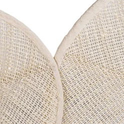 QAZQA Wandleuchten|Wohnzimmerlampen*Design-Wandleuchte weiß mit Stoff 3-flammig – Jane