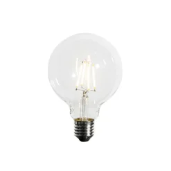 LUEDD Filament Lampen|Led Lampen*Dimmbare E27 LED-Glühbirne G95 5W 450lm 2700K