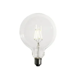 LUEDD Filament Lampen|Led Lampen*Dimmbare E27 LED-Glühbirne G125 5W 450lm 3000K