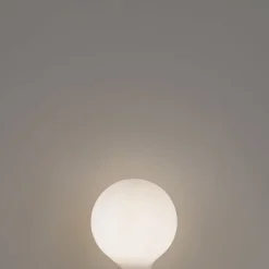 LUEDD Led Lampen*E27 dimmbar in Kelvin LED-Lampe G95 Milchglas 4W 430 lm 2200-4000K