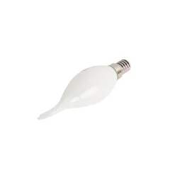 LUEDD Led Lampen*E14 dimmbare LED Glühlampe Spitze Kerze Opal 3W 250 lm 2350K