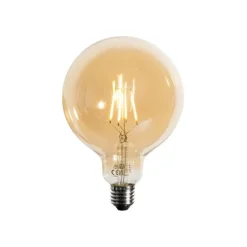 LUEDD Filament Lampen|Led Lampen*E27 Dimmbare LED Gold G125 5W 450lm 3000K