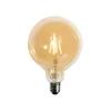LUEDD Filament Lampen|Led Lampen*E27 Dimmbare LED Gold G125 4,9W 450lm 2200K