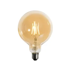 LUEDD Filament Lampen|Led Lampen*E27 Dimmbare LED Gold G125 4,9W 450lm 2200K