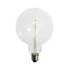 LUEDD Filament Lampen|Led Lampen*E27 Dimmbare LED Spiral Filament G125 4W 270lm 2700K