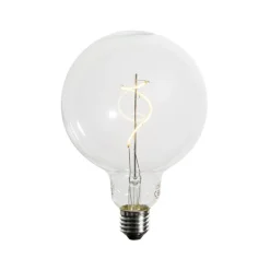 LUEDD Filament Lampen|Led Lampen*E27 Dimmbare LED Spiral Filament G125 4W 270lm 2700K