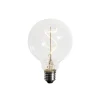LUEDD Filament Lampen|Led Lampen*E27 dimmbare LED Spiral Filament G95 4W 270lm 2200K