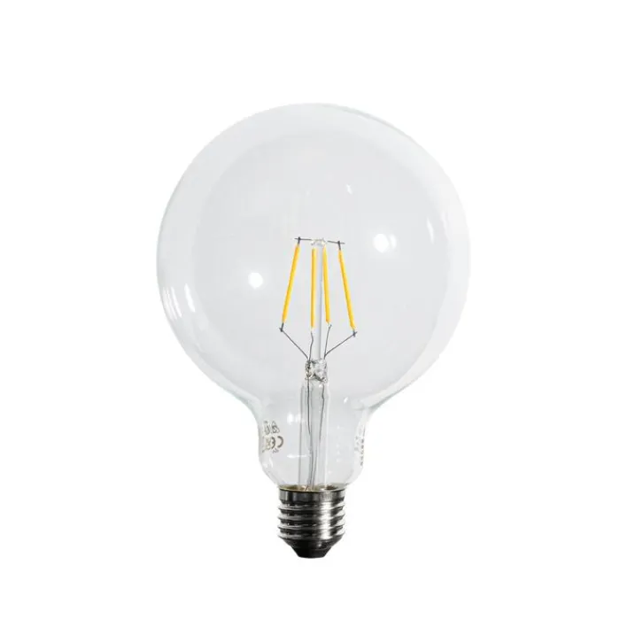 LUEDD Filament Lampen|Led Lampen*E27 dimmbare LED Spiral Filament G125 5W 450lm 2700K
