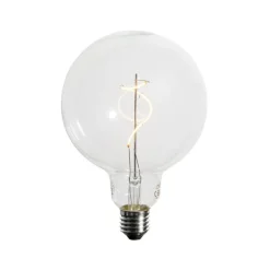 LUEDD Filament Lampen|Led Lampen*E27 dimmbare LED Spiral Filament G125 4W 270lm 2200K