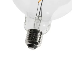 LUEDD Filament Lampen|Led Lampen*E27 dimmbare LED Spiral Filament G125 4W 270lm 2200K